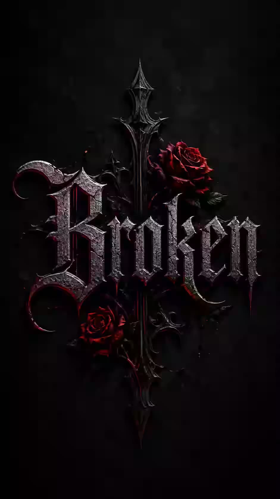 Broken Beauty, Gothic Wallpaper 4K, Dark iPhone Wallpaper — dark iPhone wallpaper HD